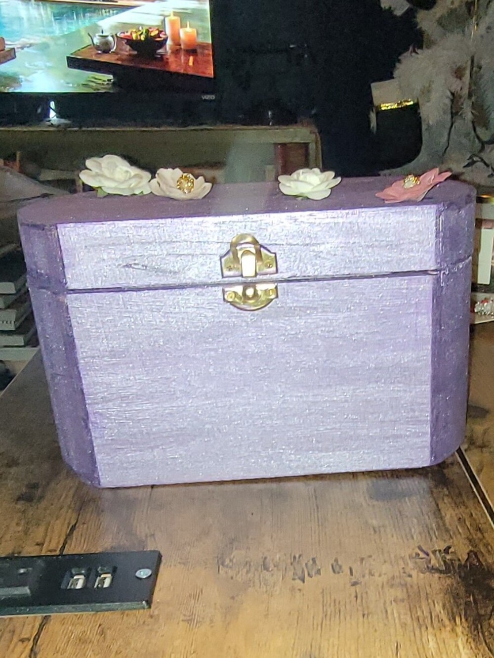 NWOT Vintagey Lavender Box